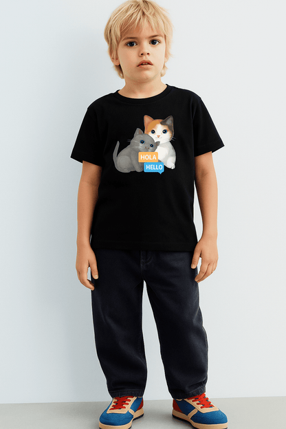 Boy's Crew Neck T-Shirt - Bellaor