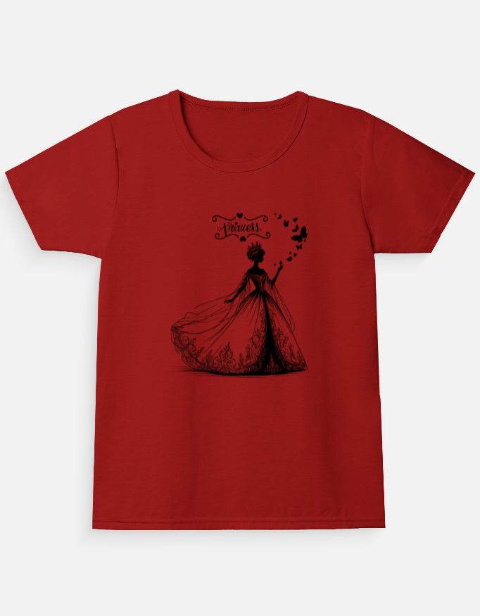 Girl's Crew Neck T-Shirt - Bellaor