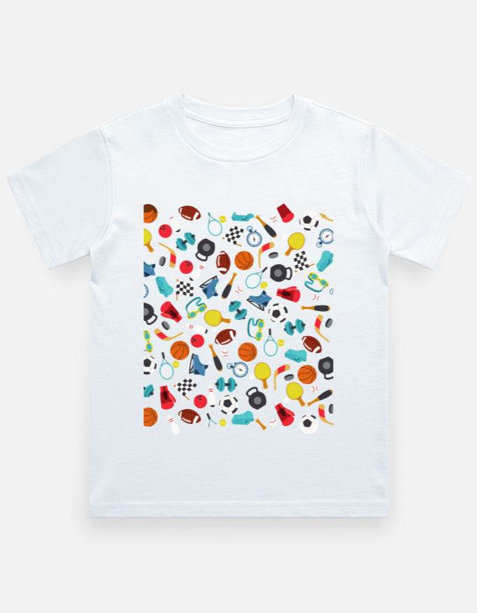 Boy's Crew Neck T-Shirt - Bellaor