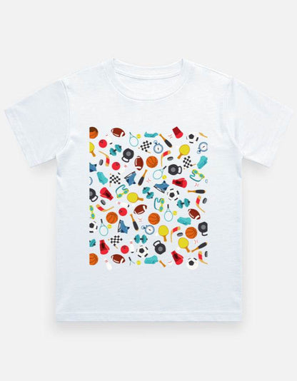 Boy's Crew Neck T-Shirt - Bellaor