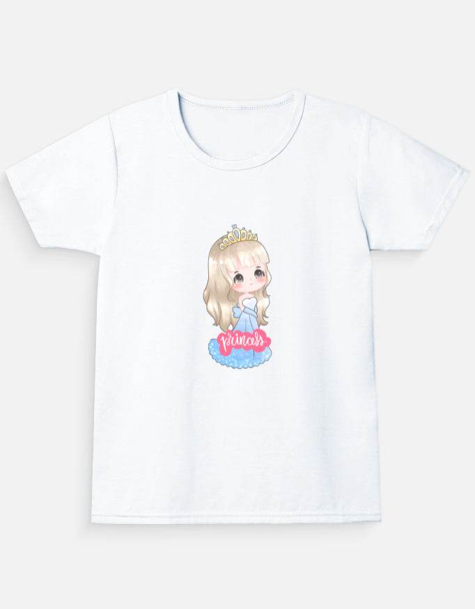Girl's Crew Neck T-Shirt - Bellaor