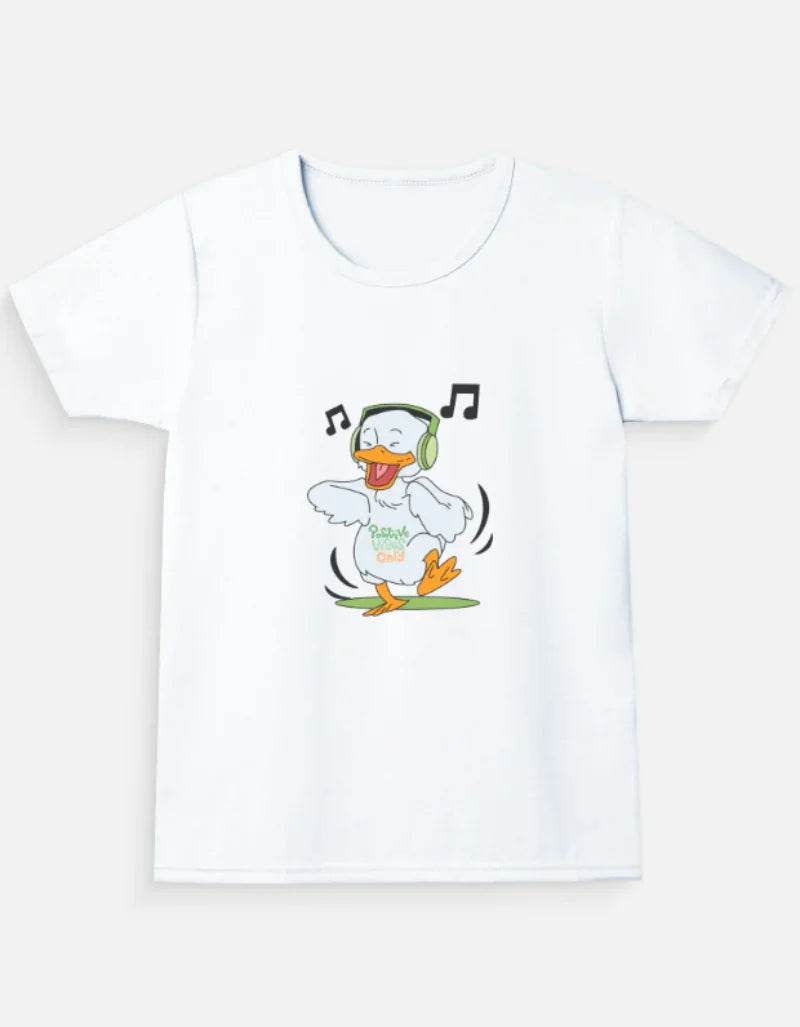 Girl's Crew Neck T-Shirt - Bellaor