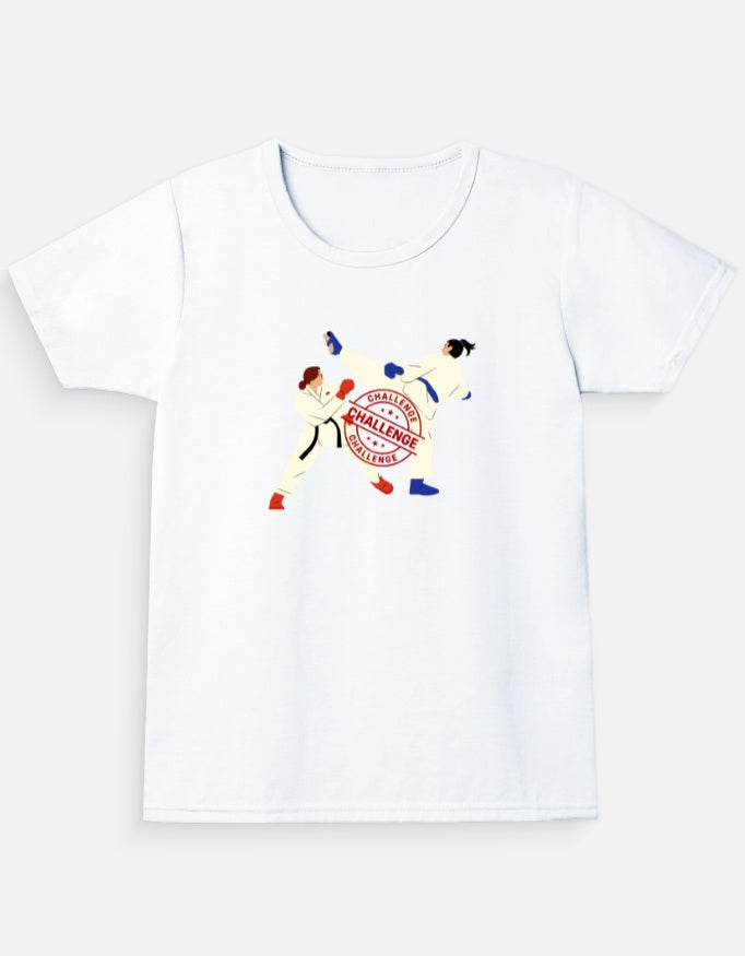 Girl's Crew Neck T-Shirt - Bellaor