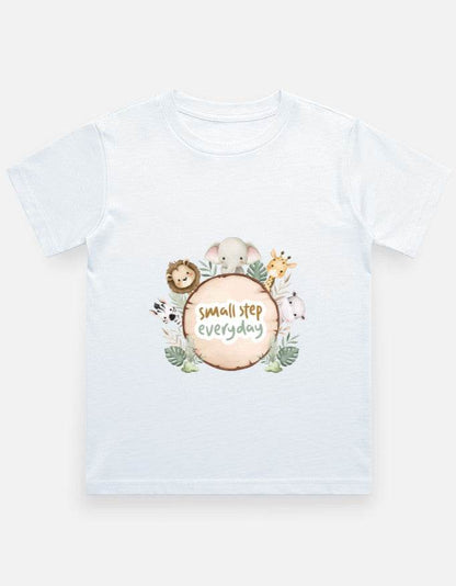 Boy's Crew Neck T-Shirt - Bellaor