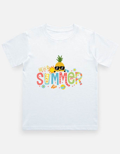 Boy's Crew Neck T-Shirt - Bellaor