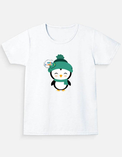 Girl's Crew Neck T-Shirt - Bellaor