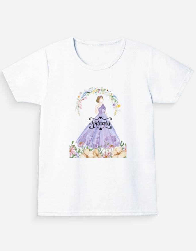 Girl's Crew Neck T-Shirt - Bellaor