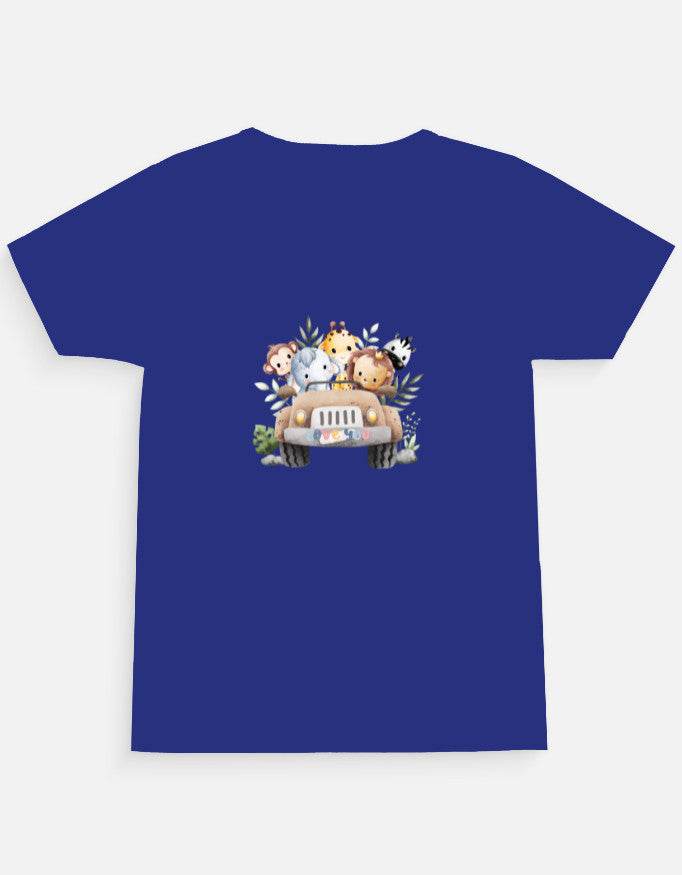 Girl's Crew Neck T-Shirt - Bellaor