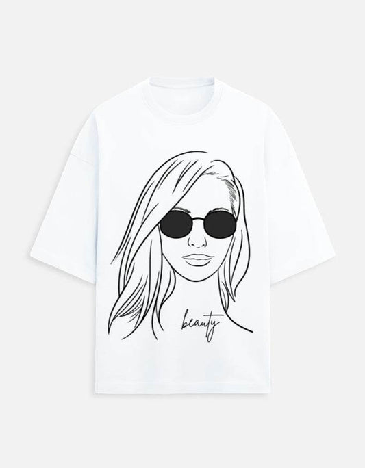 Wome's Terry Oversized Tee - Bellaor