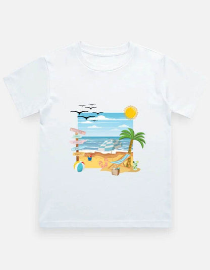 Boy's Crew Neck T-Shirt - Bellaor