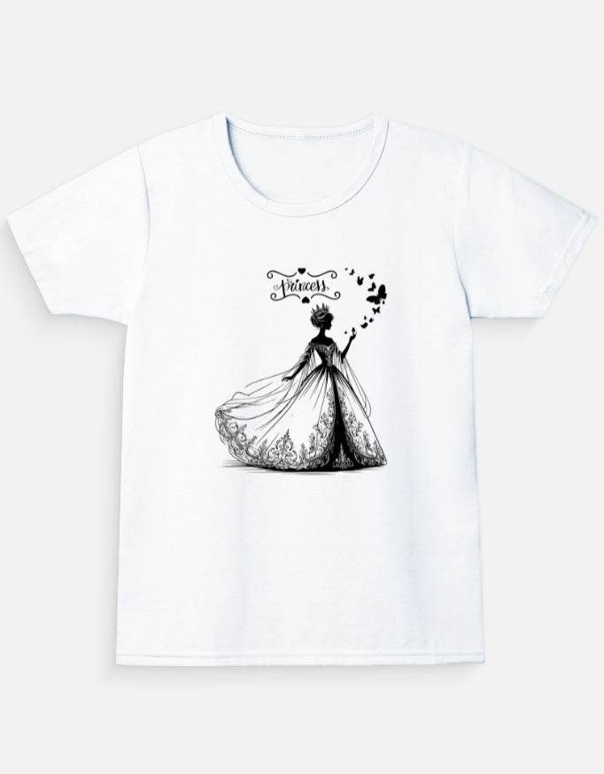 Girl's Crew Neck T-Shirt - Bellaor