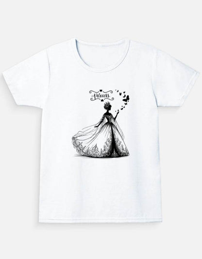 Girl's Crew Neck T-Shirt - Bellaor