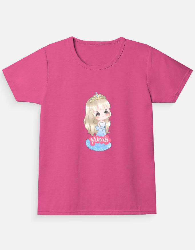 Girl's Crew Neck T-Shirt - Bellaor