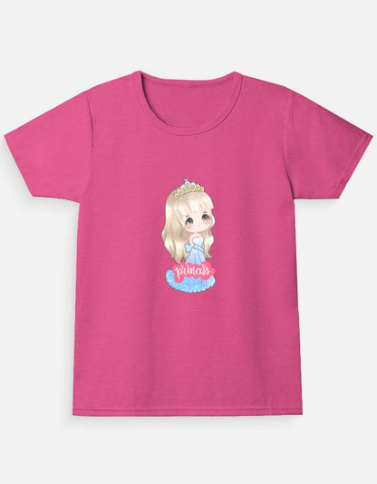 Girl's Crew Neck T-Shirt - Bellaor