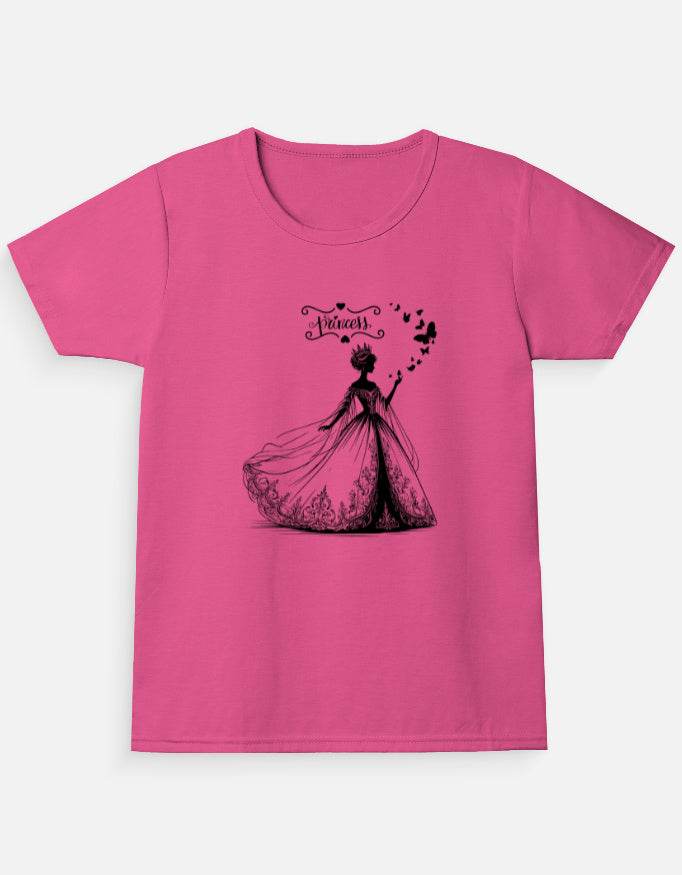 Girl's Crew Neck T-Shirt - Bellaor