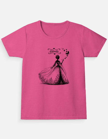 Girl's Crew Neck T-Shirt - Bellaor