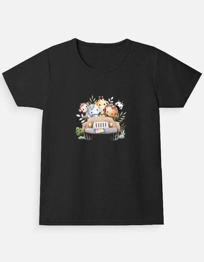 Girl's Crew Neck T-Shirt - Bellaor