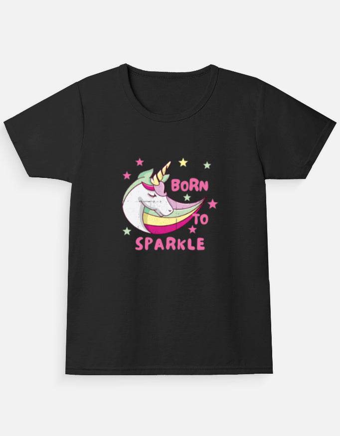 Girl's Crew Neck T-Shirt - Bellaor