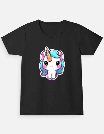 Girl's Crew Neck T-Shirt - Bellaor