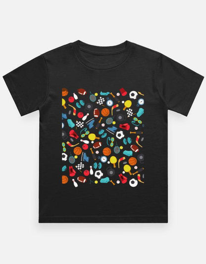 Boy's Crew Neck T-Shirt - Bellaor