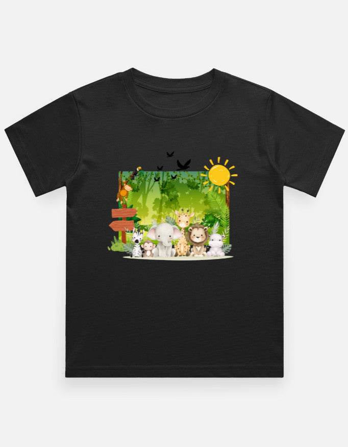 Boy's Crew Neck T-Shirt - Bellaor