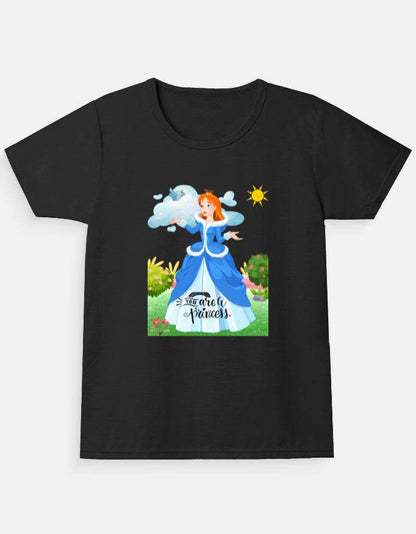 Girl's Crew Neck T-Shirt - Bellaor