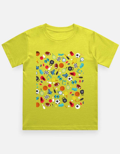 Boy's Crew Neck T-Shirt - Bellaor