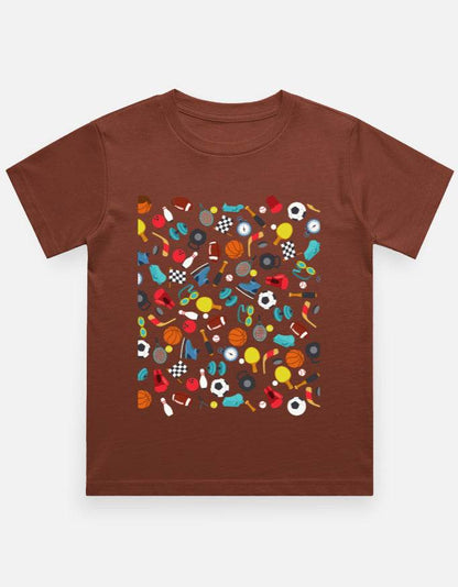 Boy's Crew Neck T-Shirt - Bellaor