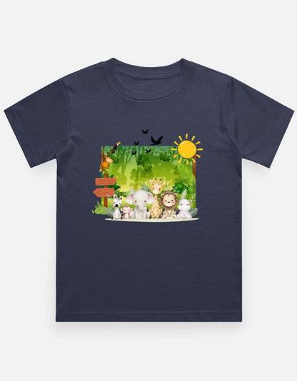 Boy's Crew Neck T-Shirt - Bellaor