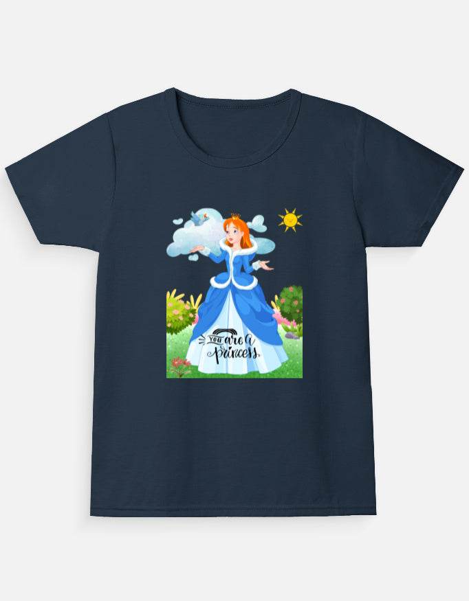 Girl's Crew Neck T-Shirt - Bellaor