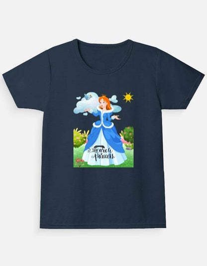 Girl's Crew Neck T-Shirt - Bellaor