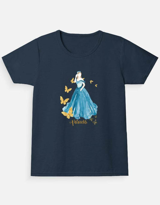 Girl's Crew Neck T-Shirt - Bellaor