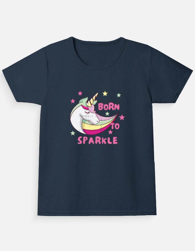 Girl's Crew Neck T-Shirt - Bellaor