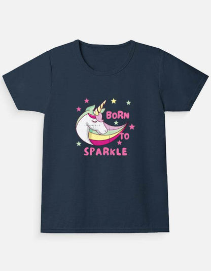 Girl's Crew Neck T-Shirt - Bellaor