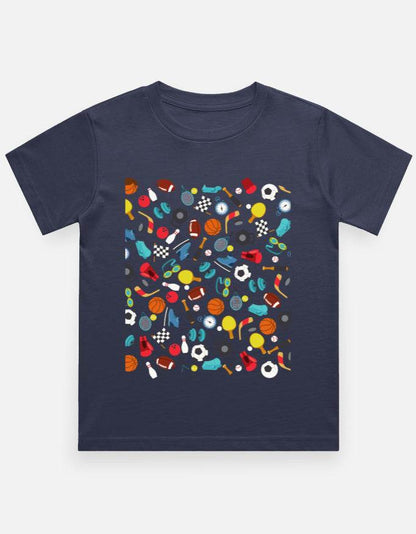 Boy's Crew Neck T-Shirt - Bellaor