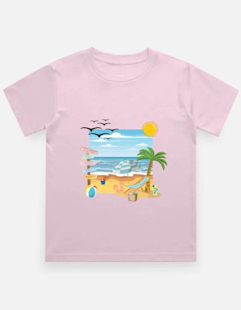Boy's Crew Neck T-Shirt - Bellaor