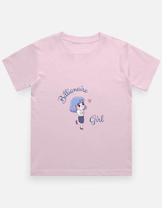 Girl's Crew Neck T-Shirt - Bellaor