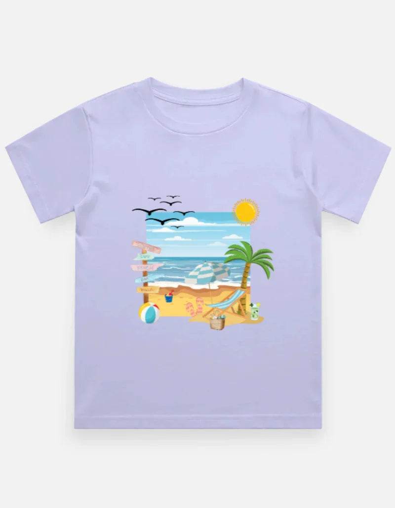 Boy's Crew Neck T-Shirt - Bellaor