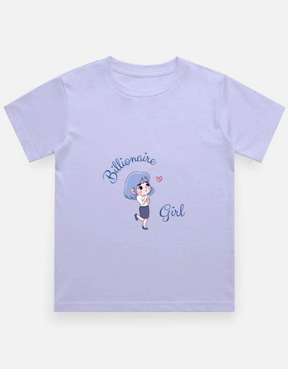 Girl's Crew Neck T-Shirt - Bellaor