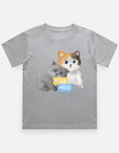 Boy's Crew Neck T-Shirt - Bellaor