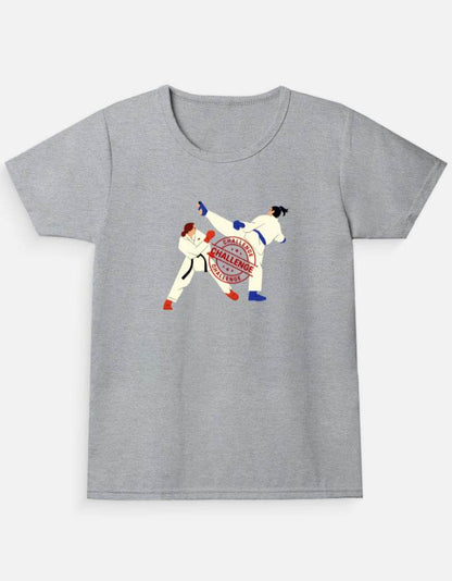 Girl's Crew Neck T-Shirt - Bellaor