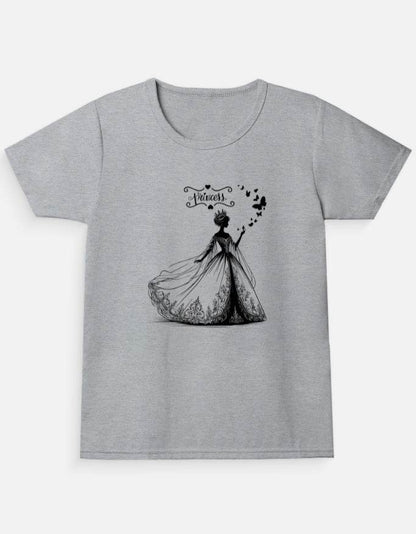 Girl's Crew Neck T-Shirt - Bellaor