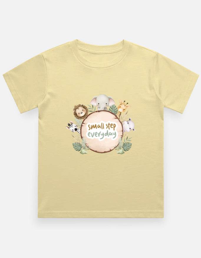 Boy's Crew Neck T-Shirt - Bellaor