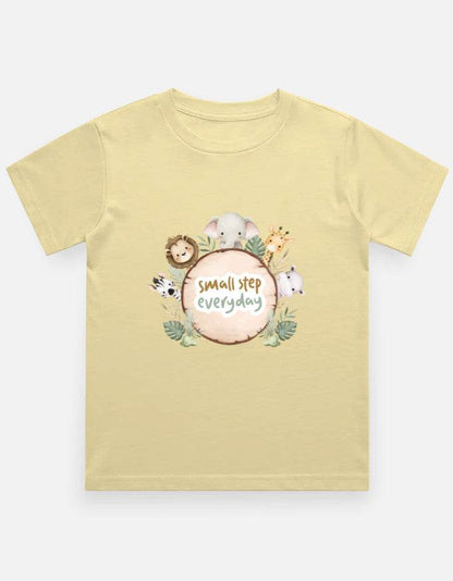 Boy's Crew Neck T-Shirt - Bellaor