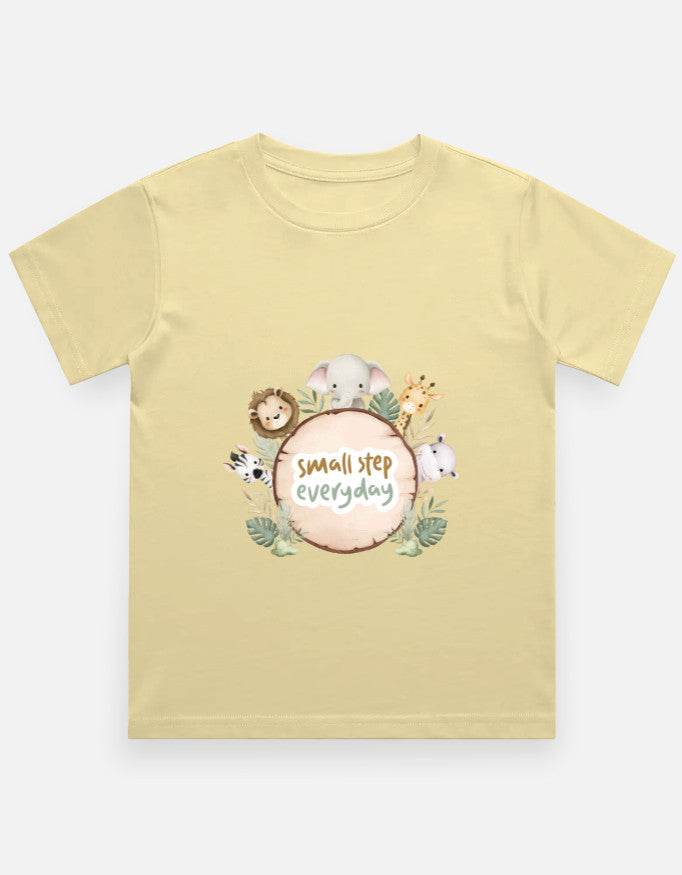 Boy's Crew Neck T-Shirt - Bellaor