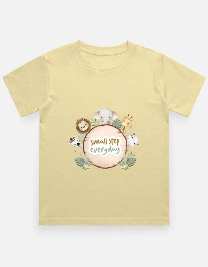 Boy's Crew Neck T-Shirt - Bellaor