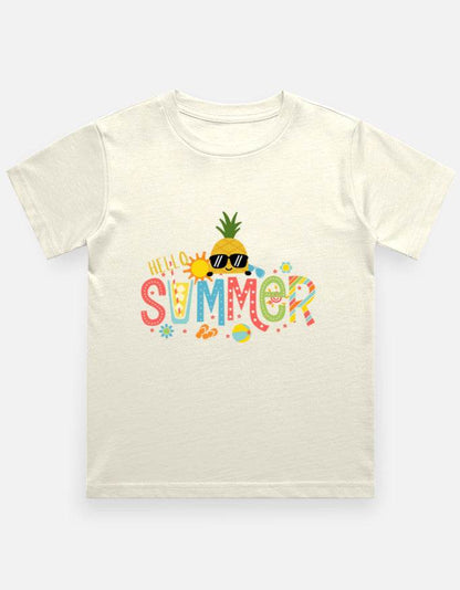 Boy's Crew Neck T-Shirt - Bellaor