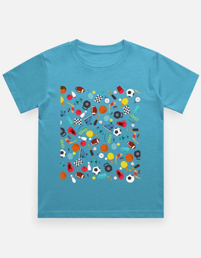 Boy's Crew Neck T-Shirt - Bellaor