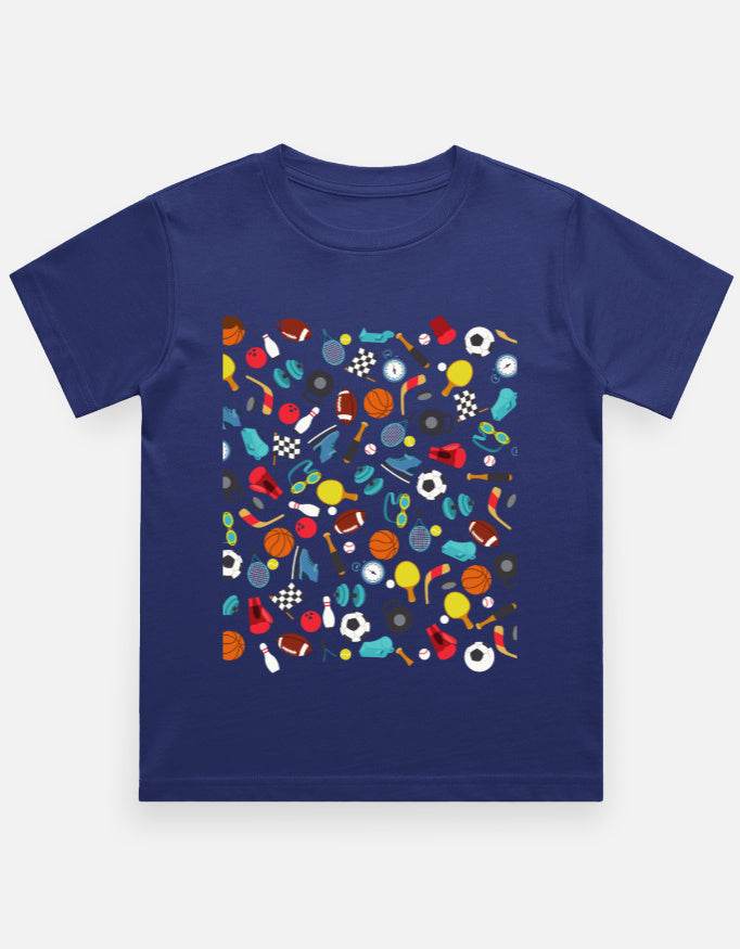 Boy's Crew Neck T-Shirt - Bellaor