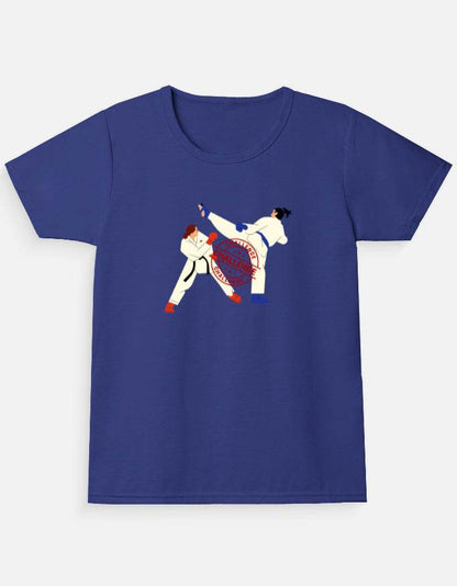 Girl's Crew Neck T-Shirt - Bellaor